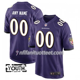 Lasten Baltimore Ravens NFL Pelipaita Custom Violetti